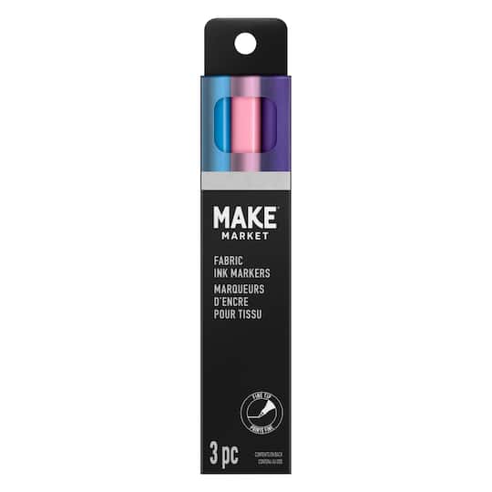 Cool Fine Tip Fabric Ink Markers by Make Market&#xAE;